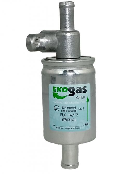 Gasfilter mit Sensorstutzen 11x11